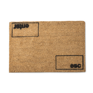 英国原产Artsy家居地垫防滑地垫脚垫电脑键盘图案