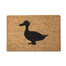 英国原产Artsy家居地垫防滑地垫脚垫鸭子图案 棕色