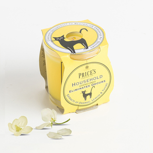 英国Price's玻璃香薰蜡烛香氛烛台雅居