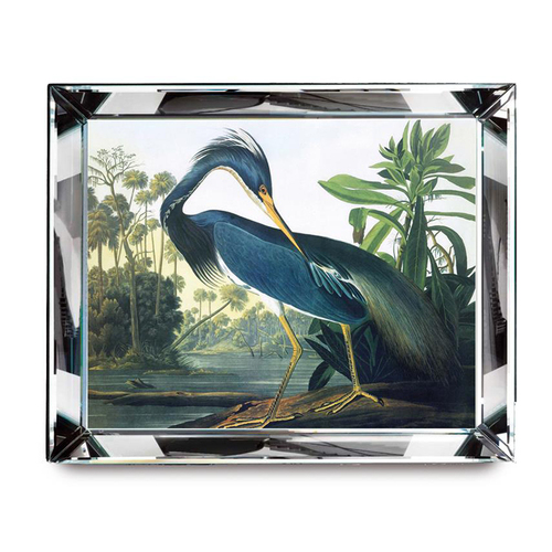 英国原产brookspace现代居家装饰画玻璃画框 "鹤"主题 彩色