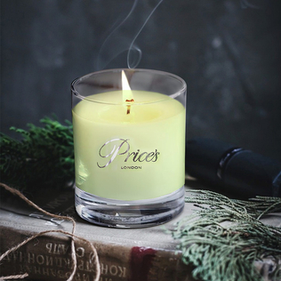 英国Price's玻璃香薰蜡烛香氛烛台