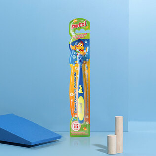 德国原产putzi璞慈软毛儿童牙刷乳牙刷宝宝训练牙刷