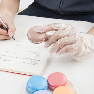 韩国原产Myungjin厨用一次性手套塑料手套薄膜手套