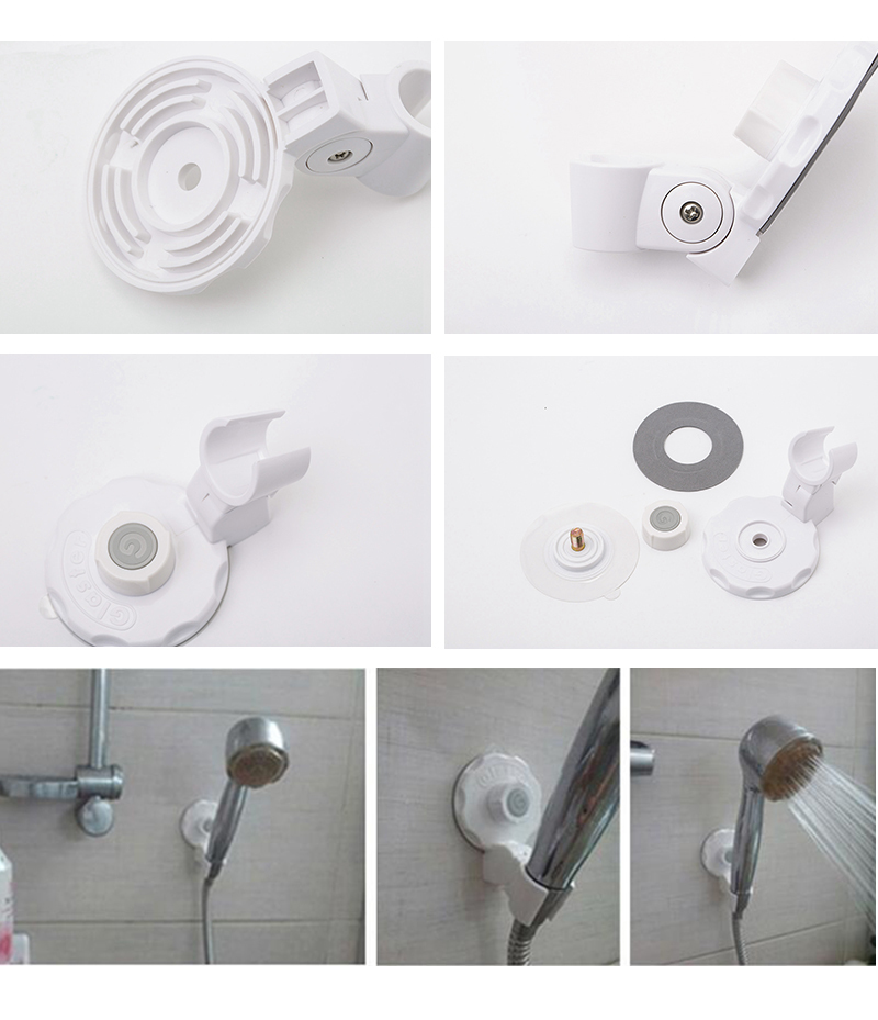 韩国原产Glaster强力无痕吸盘花洒挂架淋浴喷头架