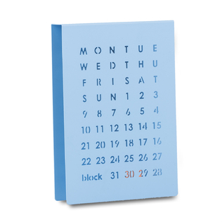 英国原产block创意万年历日历