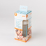 法国原产natae宽口婴儿奶瓶硅胶奶嘴6-18月230ml 白色