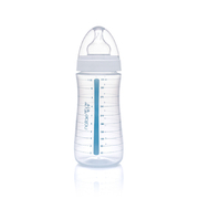 法国原产natae宽口婴儿奶瓶硅胶奶嘴18月以上330ml