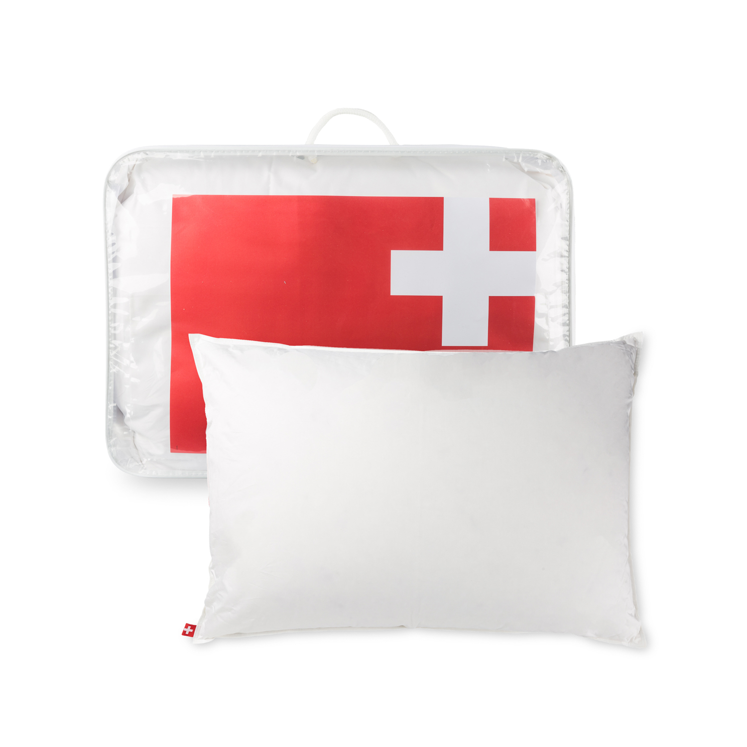 瑞士原产Dauny柔软型鹅绒枕头枕芯瑞士之梦系列 50X70cm  白色