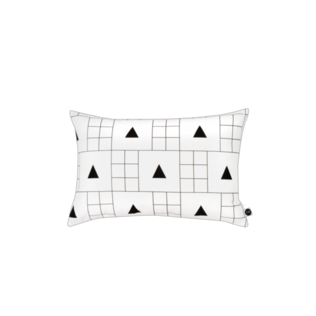新西兰原产Design Ministry三角网格枕套床品枕头套