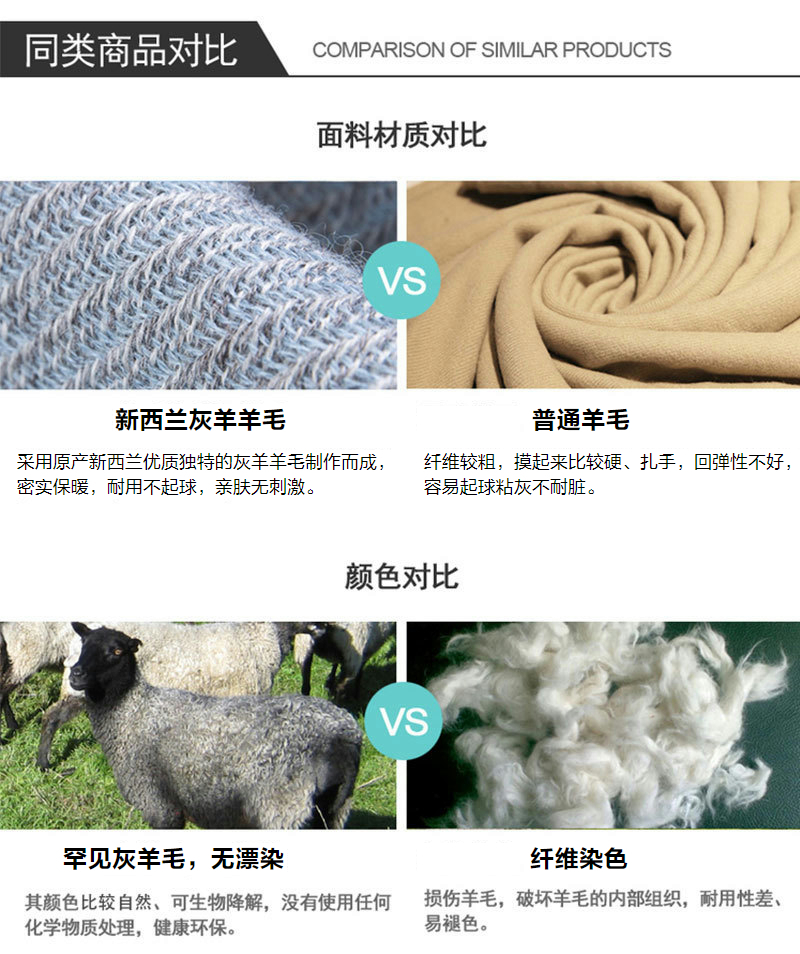 新西兰原产Stansborough指环王系列灰羊毛贝壳杉编织围巾 黄绿