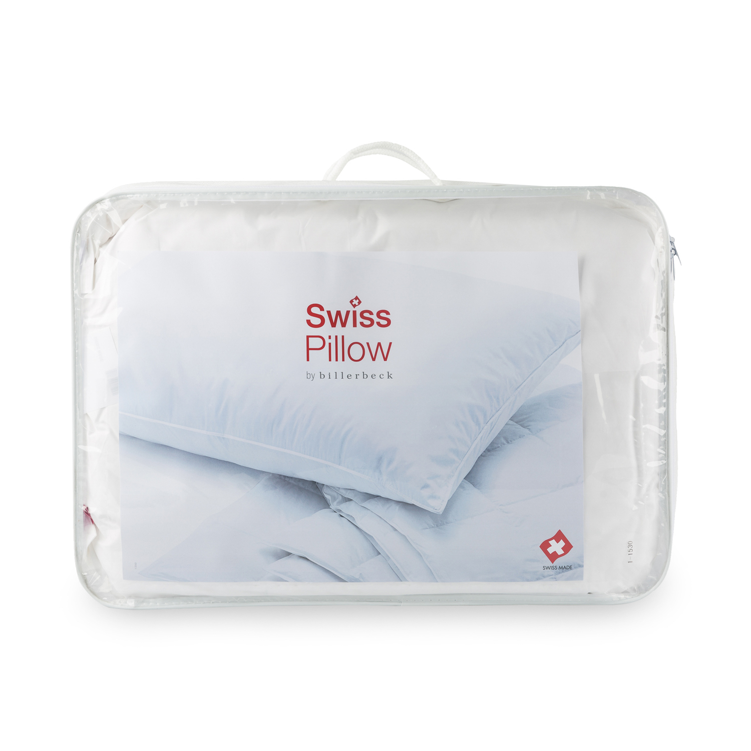 瑞士原产Swiss Pillow柔软加柔型鸭绒枕头枕芯 50X70cm   白色