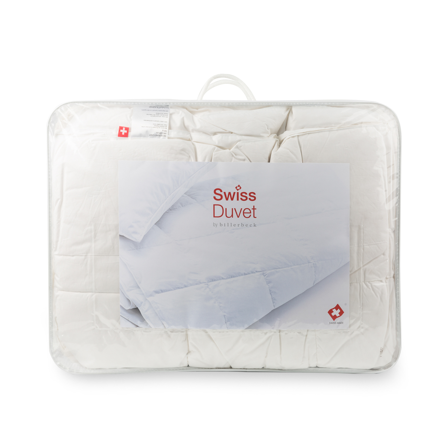 瑞士原产Swiss Duvet中等厚度鸭绒被子被芯 240x220cm  白色