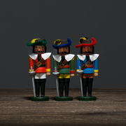 德国原产DREGENO木偶迷你胡桃夹子火枪手（3件套）