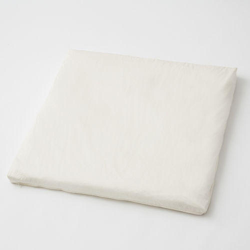 德国原产Mudis全棉缎婴儿垫坐垫床垫垫子 白色