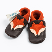 德国原产Pantolinos植物软皮学步鞋儿童鞋（狐狸头）