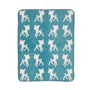 瑞典fabulous goose棉质婴儿毛毯 小鹿斑比