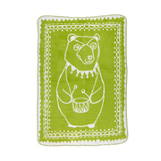 瑞典fabulous goose棉质婴儿毯75x100cm马戏团小熊