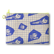 韩国原产1537多功能布艺手拿包手抓包