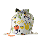 韩国原产1537单肩包斜跨包抽绳水桶包