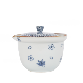 日本原产T.NISHIKAWA 染付雲錦詰