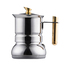 意大利原产GAT Amore意式摩卡壶 咖啡壶 炉灶两用咖啡机 不锈钢 4杯版