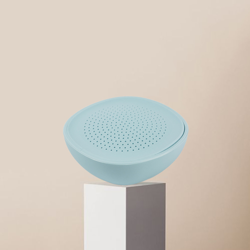 韩国原产250 Design贴壁式碗状硅胶除湿器衣柜吸湿干燥器 浅蓝