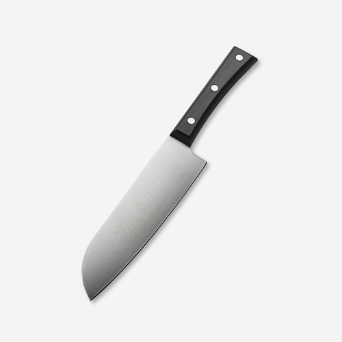 意大利原产VALGOBBIA钼钒钢三德刀多用刀 切肉刀 黑色