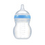 韩国原产Mamachi 宽口径全硅胶奶瓶260ml简装2孔3-6个月 天蓝