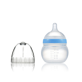 韩国原产Mamachi 宽口径全硅胶奶瓶160ml简装1孔0-3个月