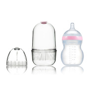 韩国原产Mamachi 宽口径全硅胶奶瓶260ml精装2孔3-6个月