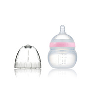 韩国原产Mamachi 宽口径全硅胶奶瓶160ml简装1孔0-3个月