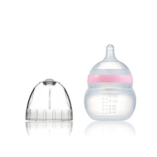 韩国原产Mamachi 宽口径全硅胶奶瓶160ml简装1孔0-3个月