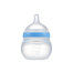 韩国原产Mamachi 宽口径全硅胶奶瓶160ml精装1孔0-3个月 天蓝