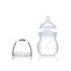 韩国原产Mamachi 宽口径全硅胶奶瓶260ml简装（3-6个月） 白色