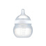 韩国原产Mamachi 宽口径全硅胶奶瓶160ml精装1孔0-3个月 白色