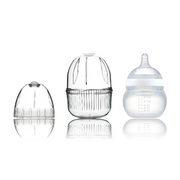 韩国原产Mamachi 宽口径全硅胶奶瓶160ml精装1孔0-3个月