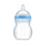 韩国原产Mamachi 宽口径硅胶奶瓶套装2个奶瓶+3孔Y孔奶嘴 天蓝