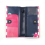 韩国原产LUCALAB长方形卡通护照夹收纳夹皮夹 粉色条纹