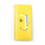 韩国原产LUCALAB长方形卡通护照夹收纳夹皮夹 黄色