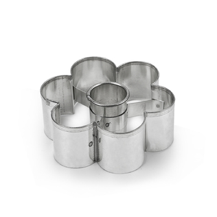 意大利原产 ITALO OTTINETTI铝质花朵蛋糕模具 烘焙工具