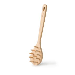 意大利原产BISETTI榉木意粉勺粉抓粉扒