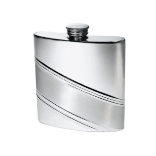 英国Wentworth Pewter 条纹锡制酒壶