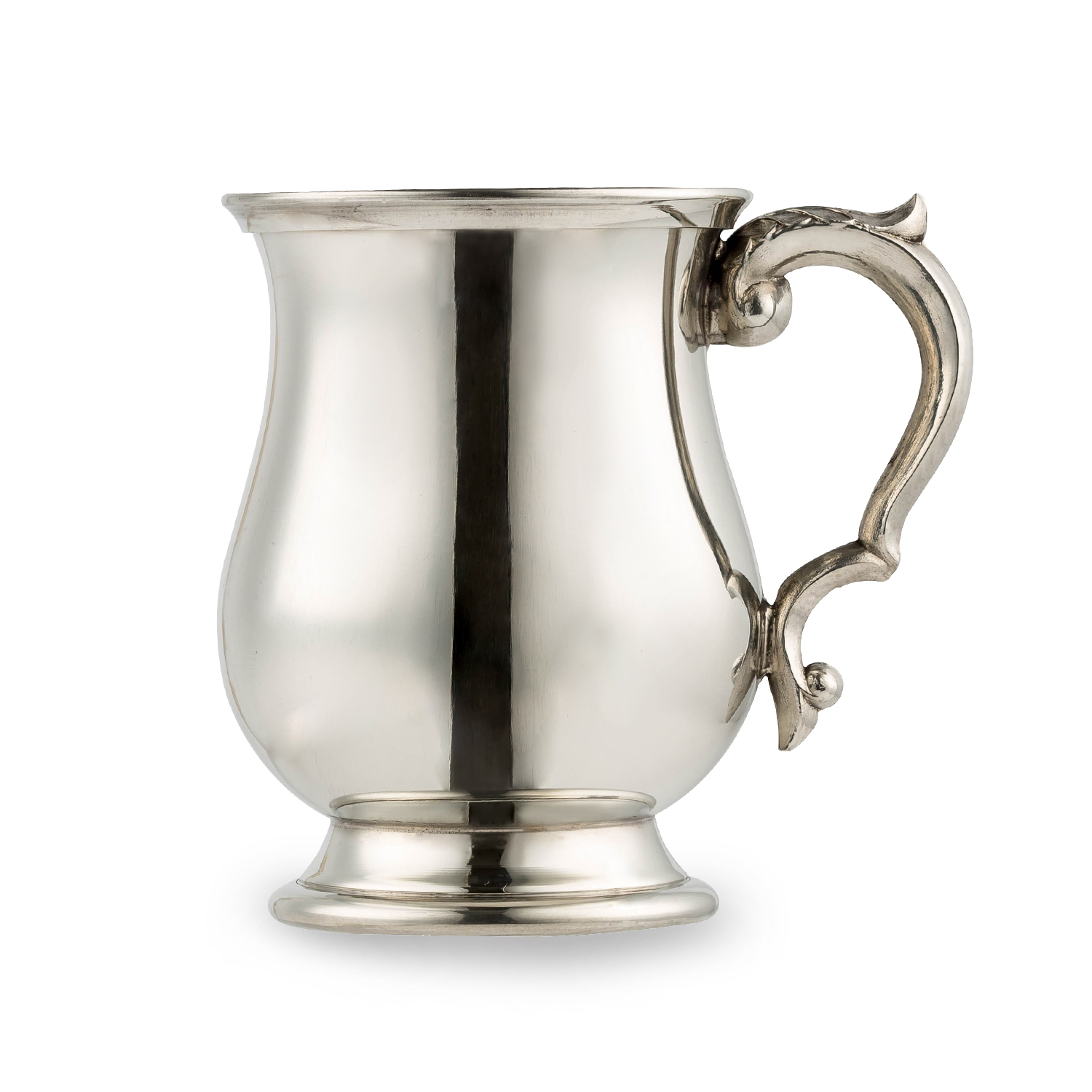 英国原产wentworth pewter锡制酒杯啤酒杯烈酒杯乔治时代 银色