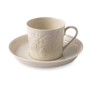 日本原产kaizan快山窯美浓烧咖啡杯茶水杯杯托套装