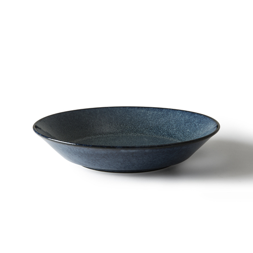 日本原产Aito Natural color美浓烧陶瓷摩登色餐碟 深蓝 S【美浓烧陶瓷餐碟】- 喜地