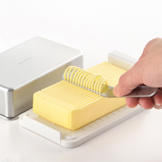 日本原产YOSHIKAWA EATOCO系列Nulu 不锈钢黄油抹刀