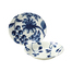 日本原产AITO Botamical中西餐盘子美浓烧陶瓷碟子2件套 蓝白