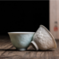 日本原产kaizan快山窯美浓烧咖啡杯陶瓷茶快山窑手作水杯 白色 M