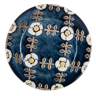 日本原产AITO Nordic Flower美浓烧陶瓷碗碟晚晴