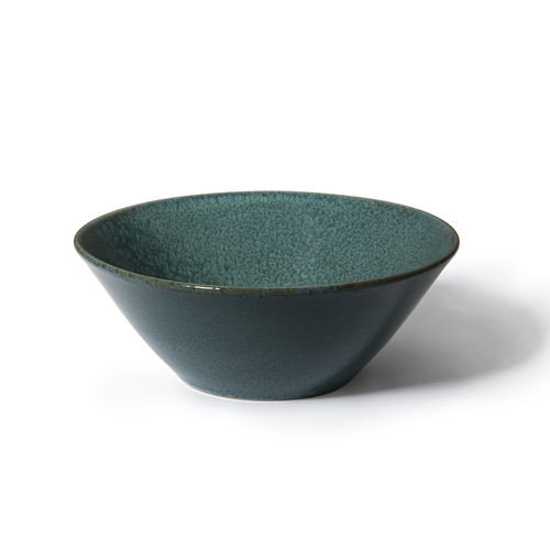 日本原产Aito Natural color美浓烧陶瓷摩登色餐碗 绿色  